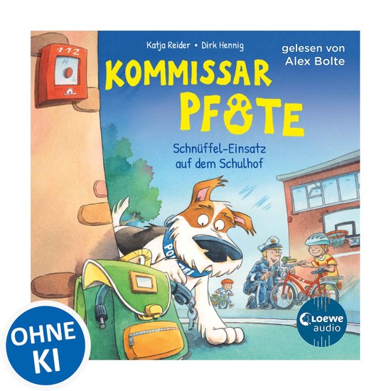 Kommissar Pfote (Band 3) - Schnüffel-Einsatz auf dem Schulh ... - cover