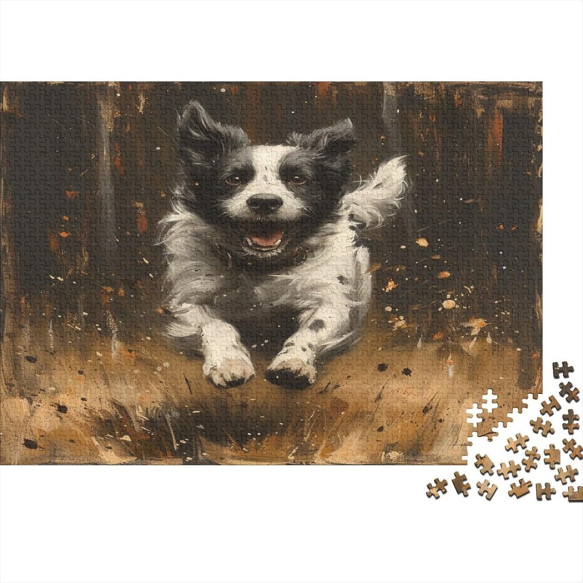 Houten Puzzel - Legpuzzel Volwassenen - Ontspannend Tijdverdrijf - 1000 Stukjes Precisie - 75 x 50 cm - Gedetailleerd Beeld