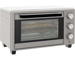 SAVI® Stoomoven - Stoomoven Kookboek - Zilver - ‎39cm x 46cm x 29cm
