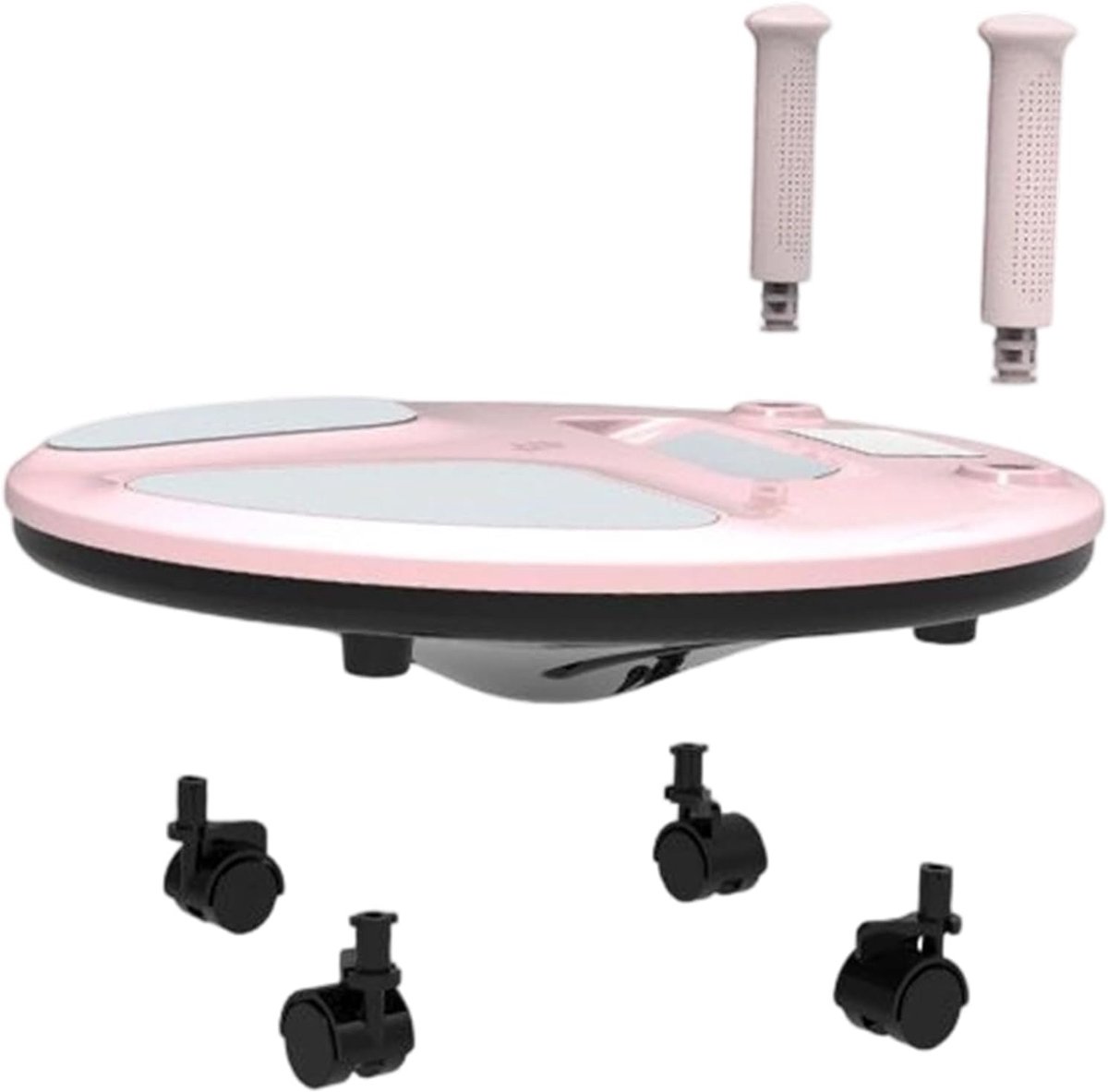 Buikspierwiel - Core trainer - Thuisfitness - Vier wielen stabiliteit - 40x40x21.3cm - Een enkel kenmerk