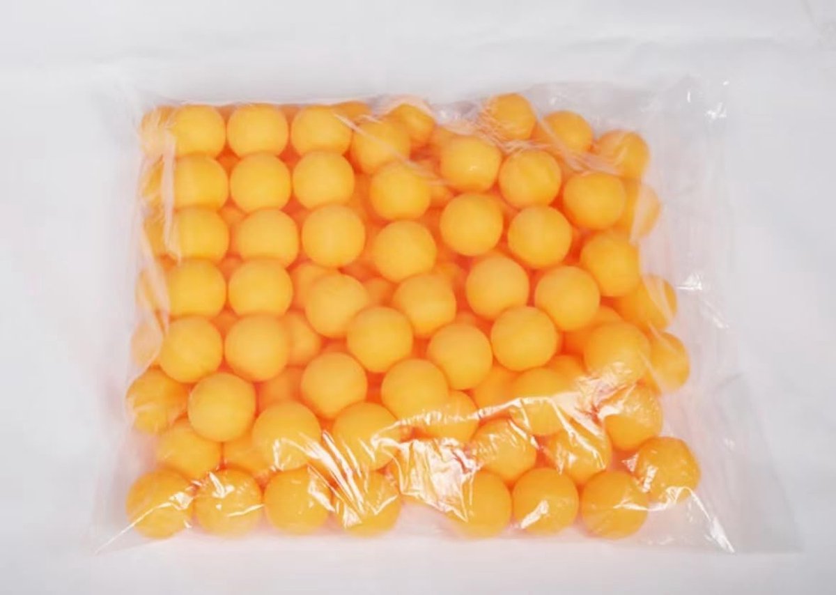 Tafeltennisballen - Bal set - Competitie training - Hoge elasticiteit - 40mm diameter - Oranje