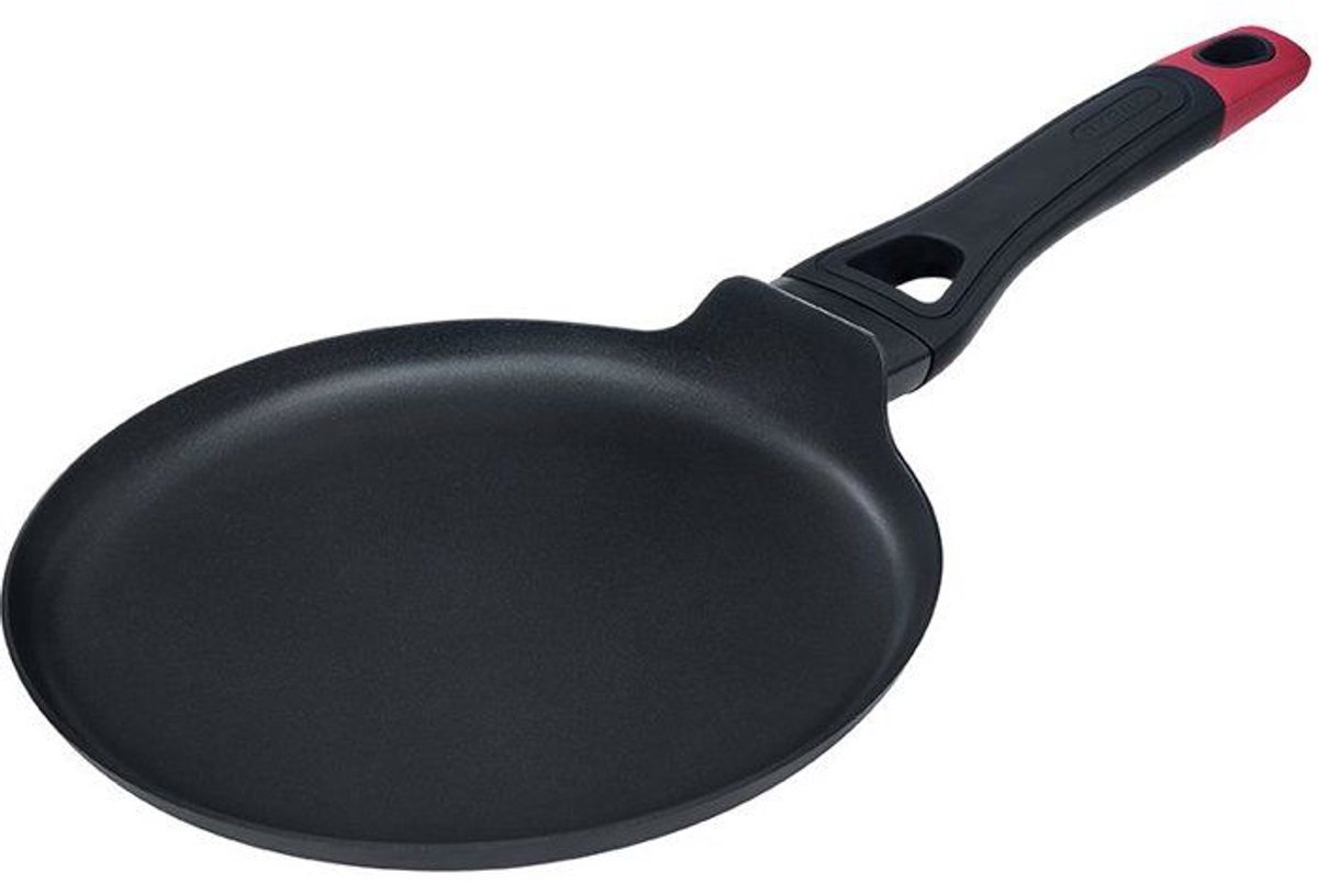 Crêpemaker - Alle branders inclusief inductie - PYREX - Optima - Ø 25cm - PFAS-vrij - Zwart