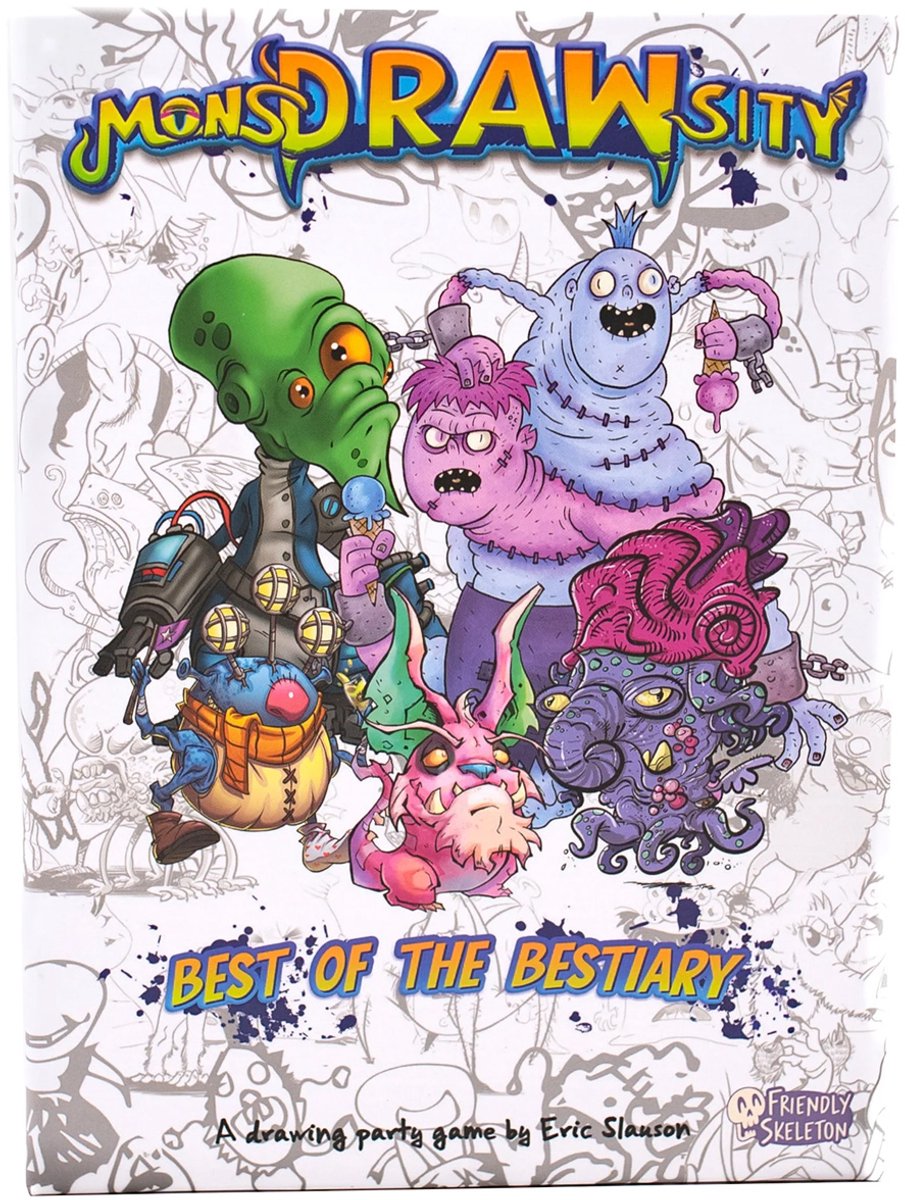 MonsDRAWsity Best of the Bestiary - Bordspel uitbreiding - Engels