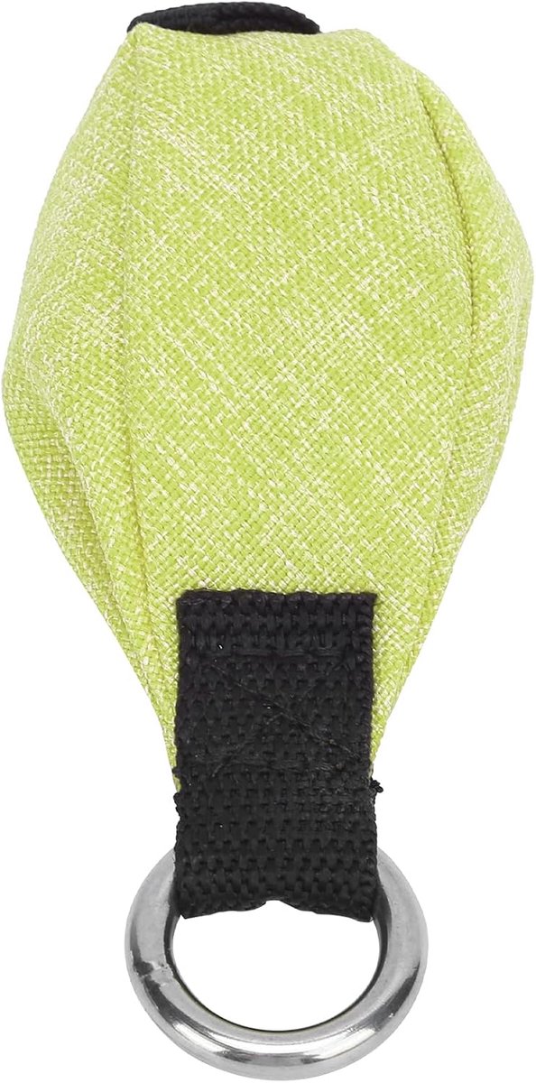 Werpgewichtzak - Zandzak Klimtouw - Boomklimmen - Duurzaam Nylon Materiaal - 400g Gewicht - Zwart