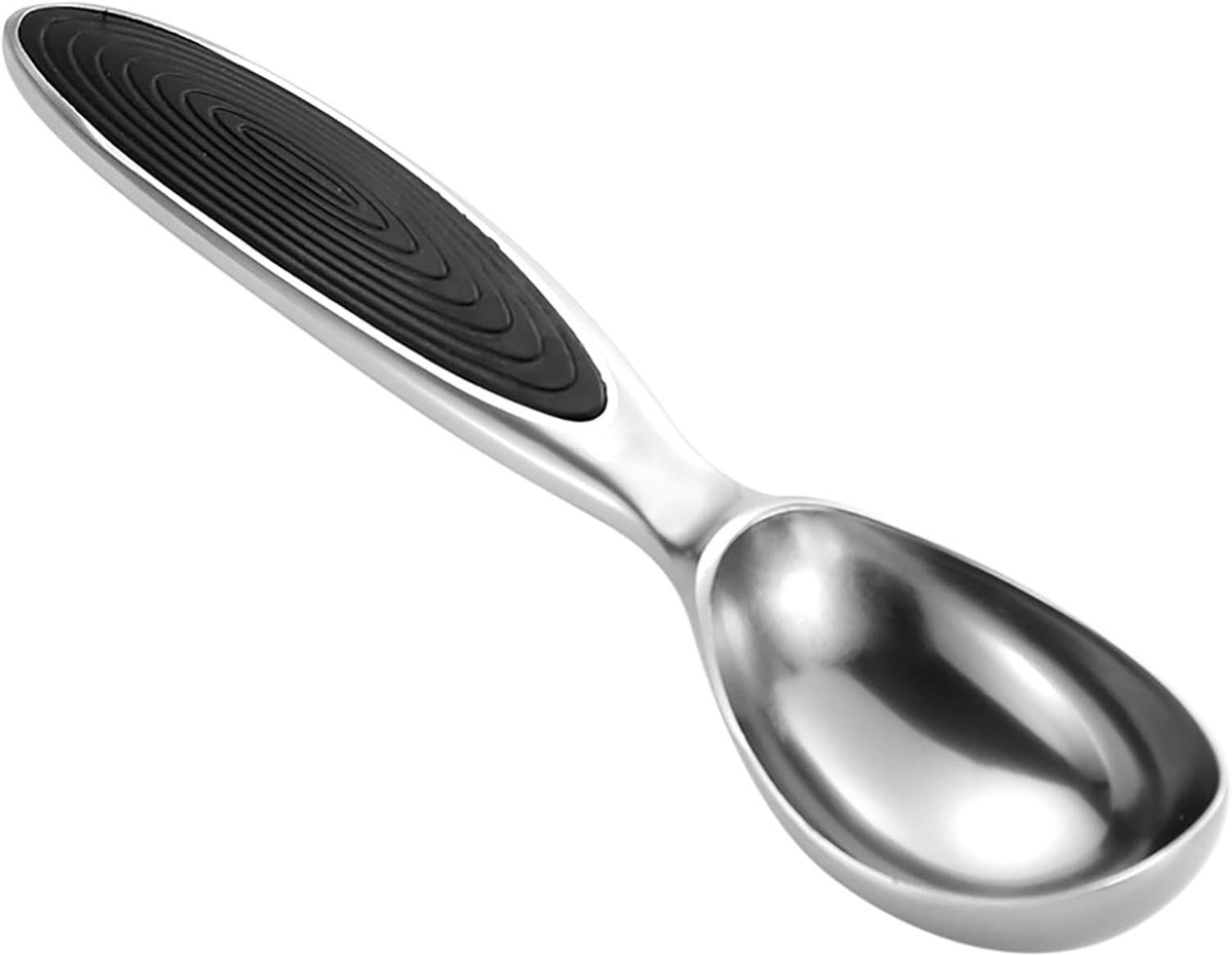 IJsschep Keuken - Schep Dessert - Perfecte Porties - Innovatief Ontwerp - 50 Gram - Zilver