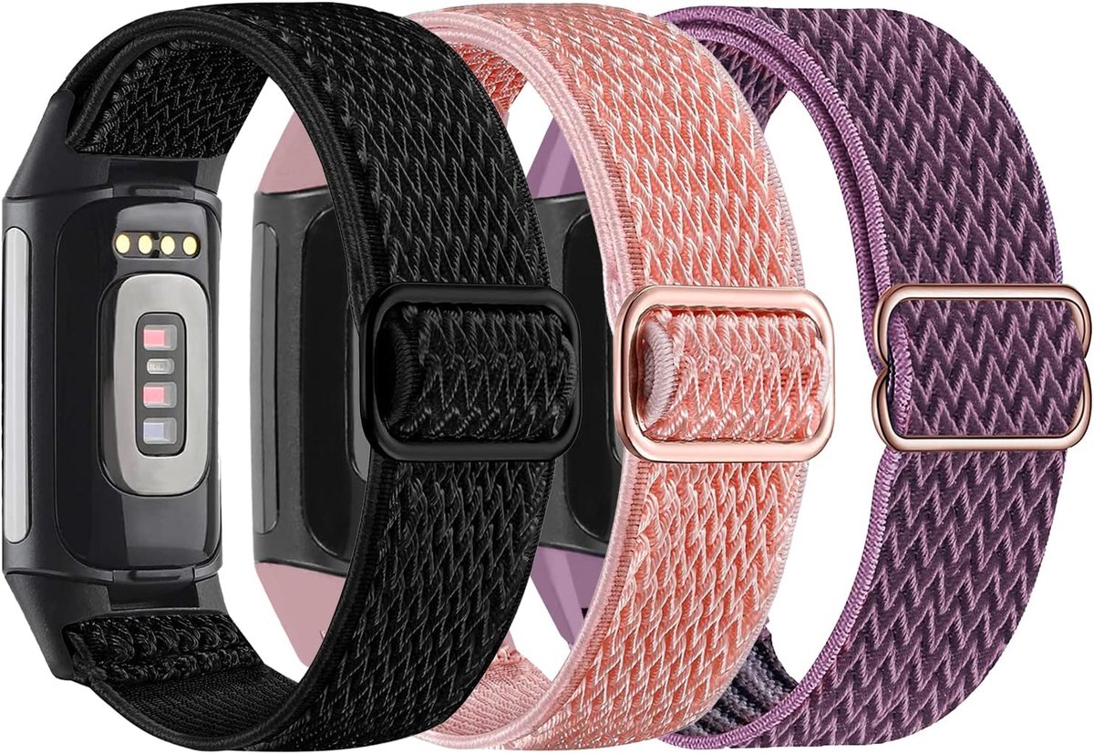 Elastische Nylon Armband - Geweven Band - Dagelijks Gebruik - Ademend Materiaal - Verstelbaar