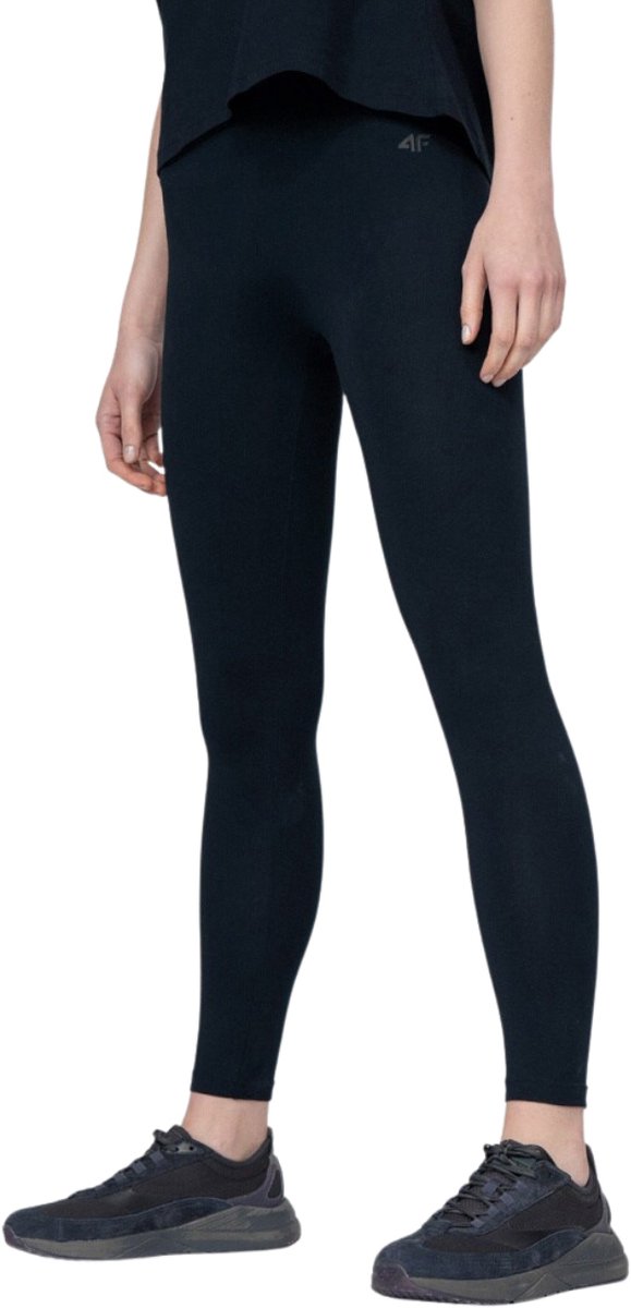 4F Legging Dames Donkerblauw - Maat S