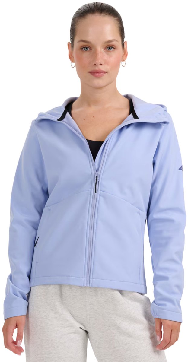 4F Jas Dames softshell Blauw - Maat L