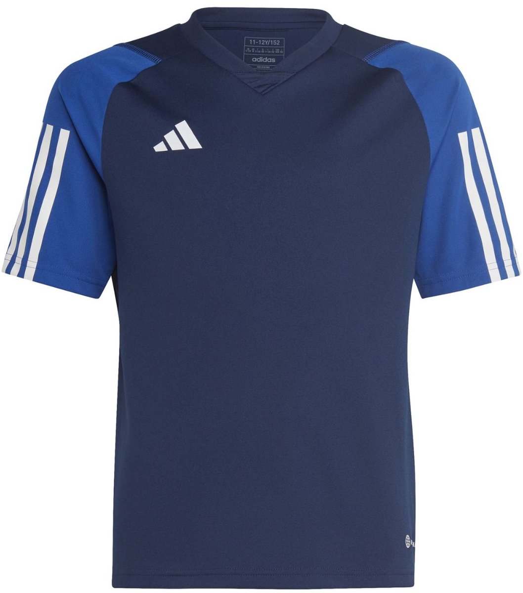 adidas T-shirt Kinderen Tiro 23 Competition Jersey Donkerblauw - Maat 140cm
