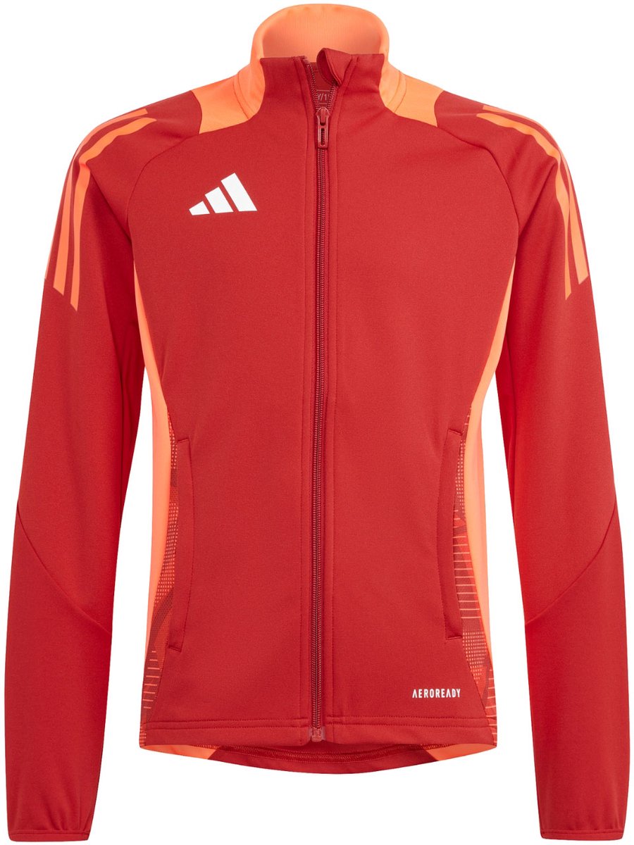adidas Sweater Kinderen Tiro 24 Competition Training Rood-Oranje - Maat 140cm