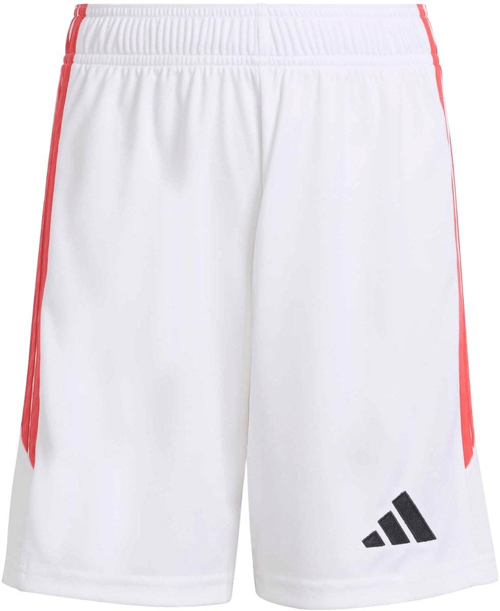 adidas Short Kinderen Tiro 26 League Wit-Rood - Maat 116cm