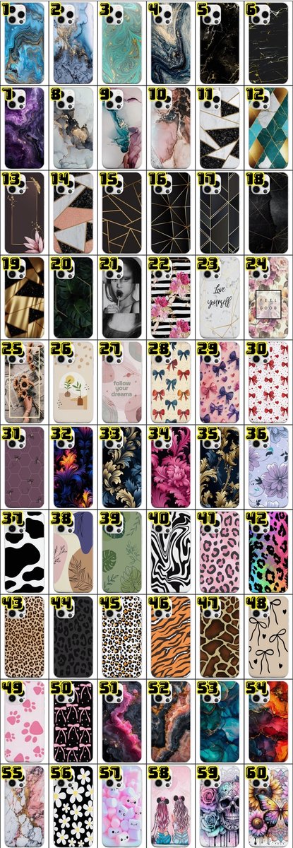 HOESJE VOOR IPHONE 13 MINI - LEUKE HOES MET LACHENDE BURGERS