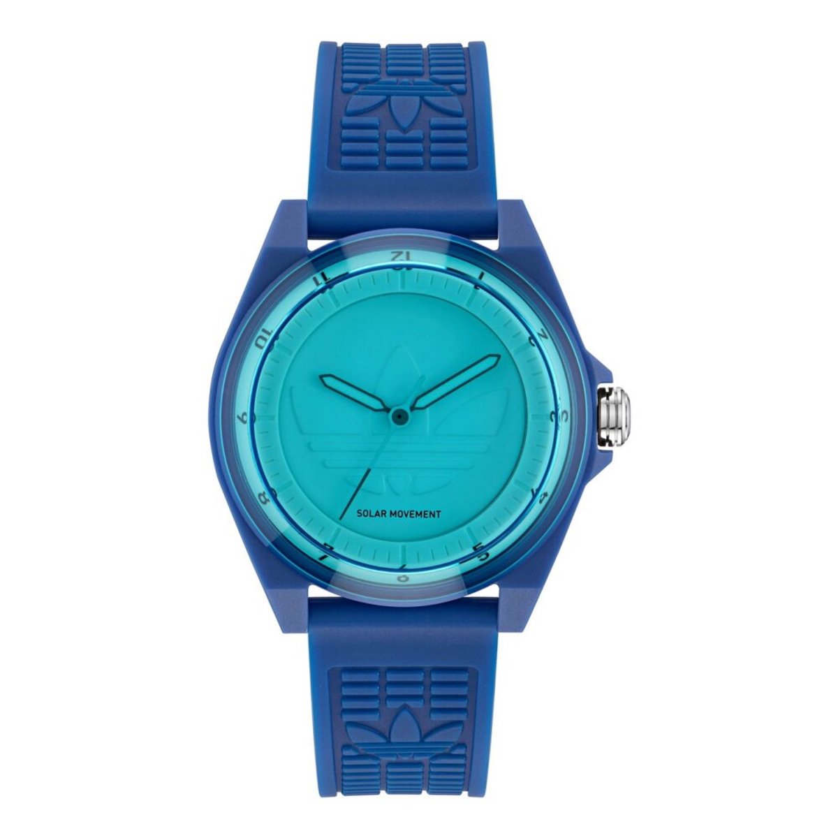 Adidas Originals Project Four Solar AOST25528 Horloge - Resin - Blauw - Ø 41 mm