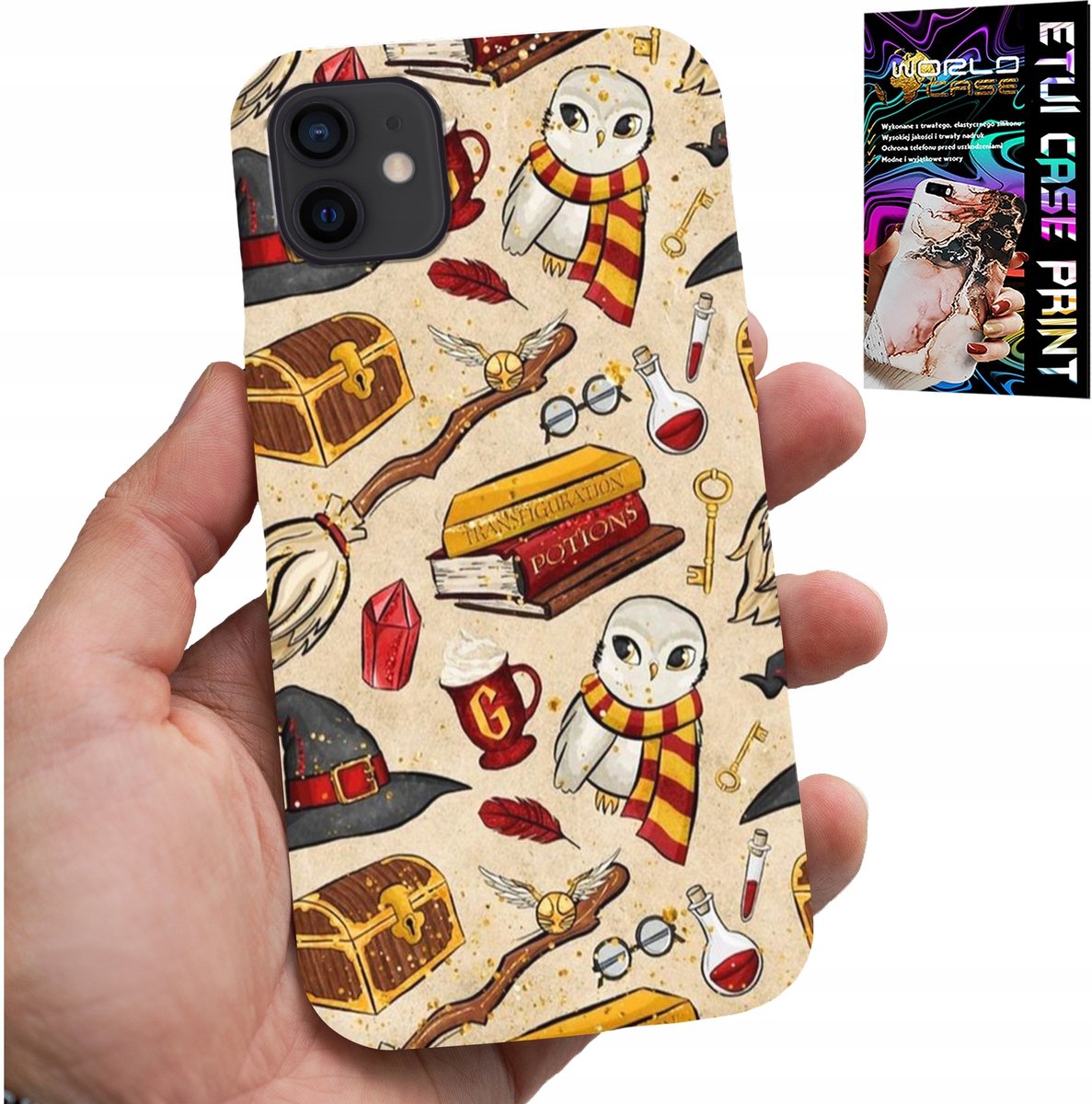 HOESJE VOOR IPHONE 11 - HOESJE VOOR MAGIC FAN WAND + GLAS