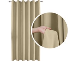 Meble od Nowa - Verduisterende Gordijn - 140x250 cm - Krem - 90% Verduisterend