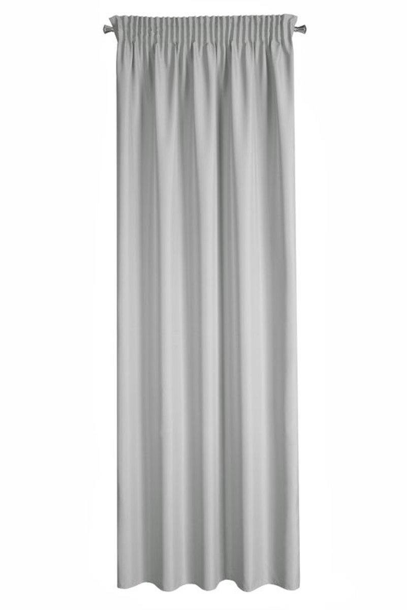 Eurofirany Rita - Gordijn - 140x270 cm - Staalgrijs - Klaar om op te hangen