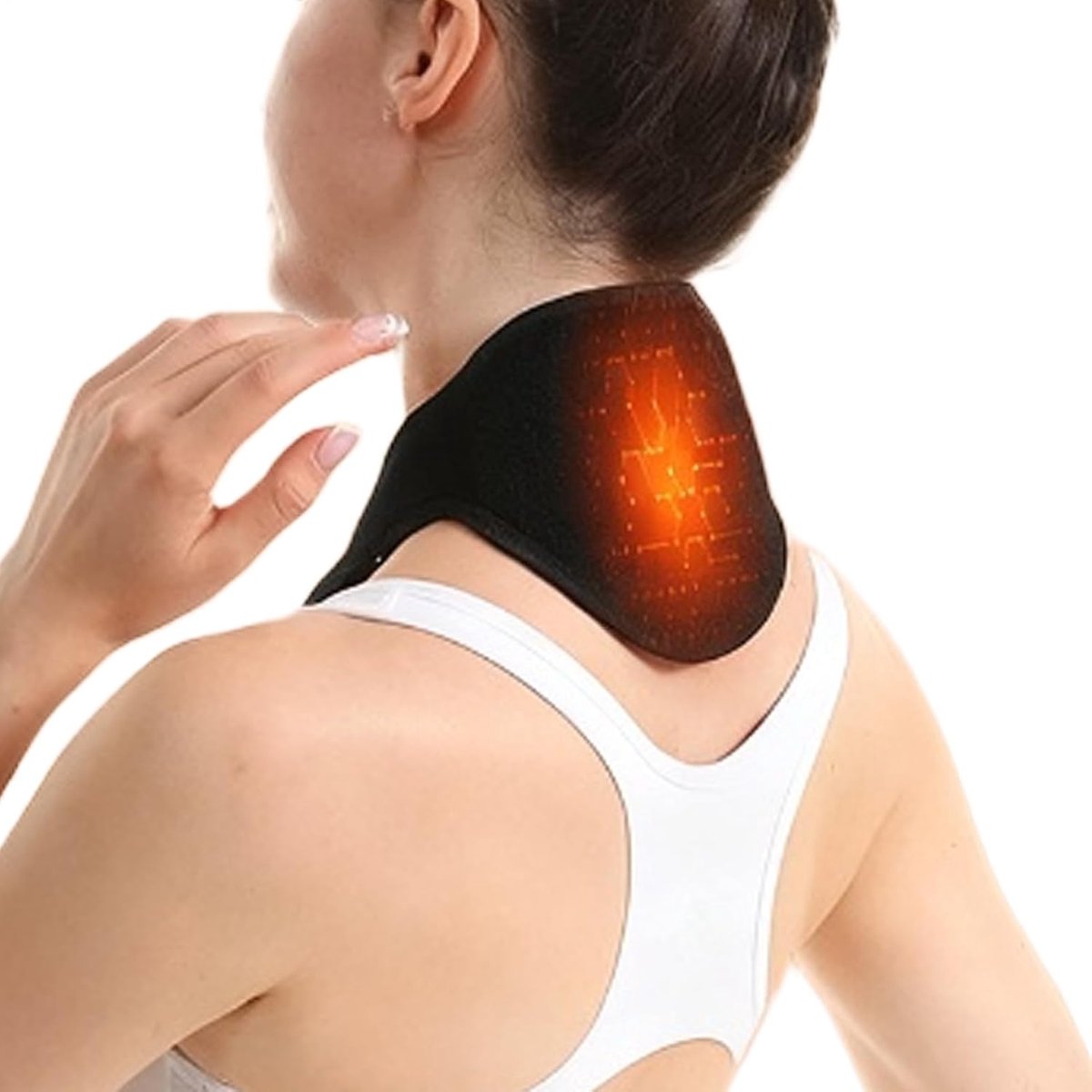 Elektrische Nekwarmer - Verwarmde Sjaal - Warmte & Comfort - 3 Temperatuurstanden - Vrije Maat