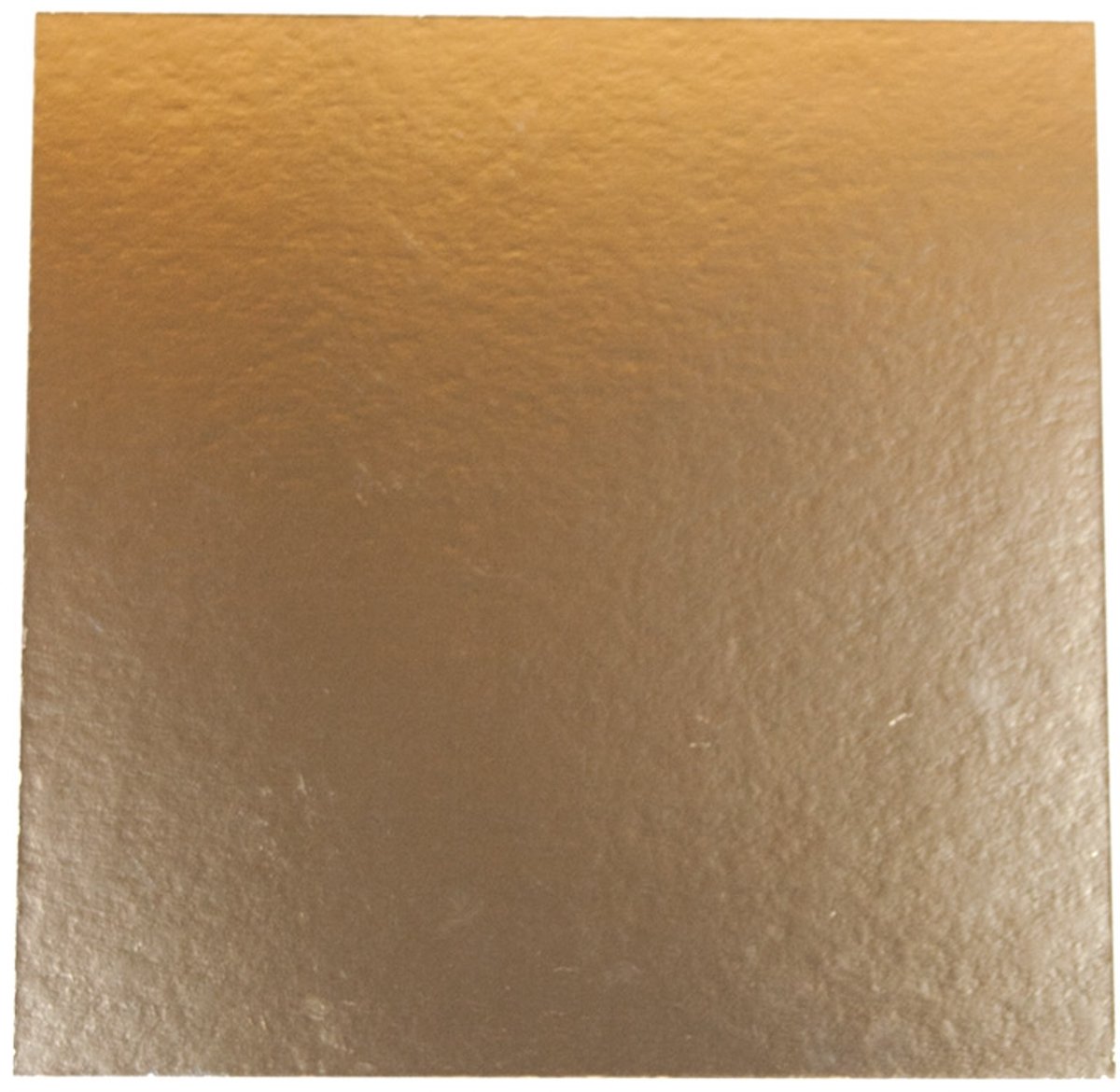 Taartkarton Vierkant Goud/Zwart 20x20cm 50st.