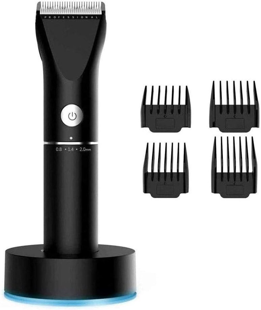 Haartrimmer Set - Snoerloze Trimmer - Thuis Knippen - Zelfslijpende Bladen - 5 Lengte Instellingen
