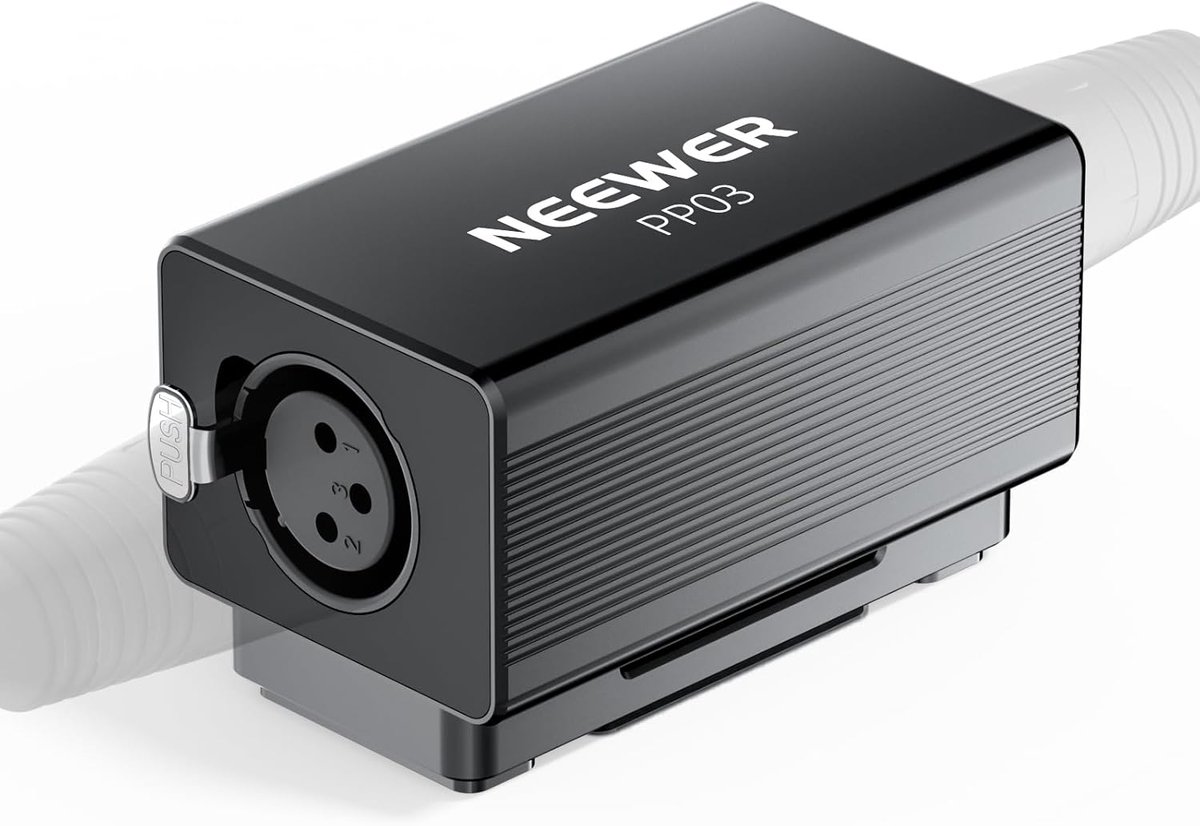 Microfoon voorversterker - XLR activator - Dynamische microfoons - 25dB ultra clean gain - 10.1 x 6 x 5.2 cm