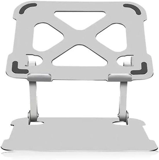 Universele projectorstandaard aluminium 18x17x16 cm, flexibel zonder boren, stabiel en compact voor thuis en kantoor