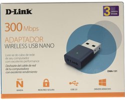 Draadloze USB Netwerkadapter 300 Mbit/s Wifi Dongle