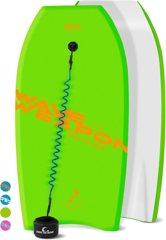 33 Inch Bodyboard Set met EPS Kern en HDPE Bodem voor Surfen ...