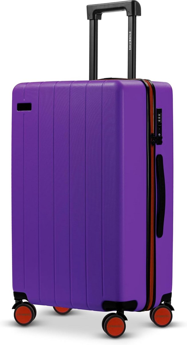 Lichte Koffer Met TSA-Slot en 360 Graden Wielen | Hardcase Reismodel