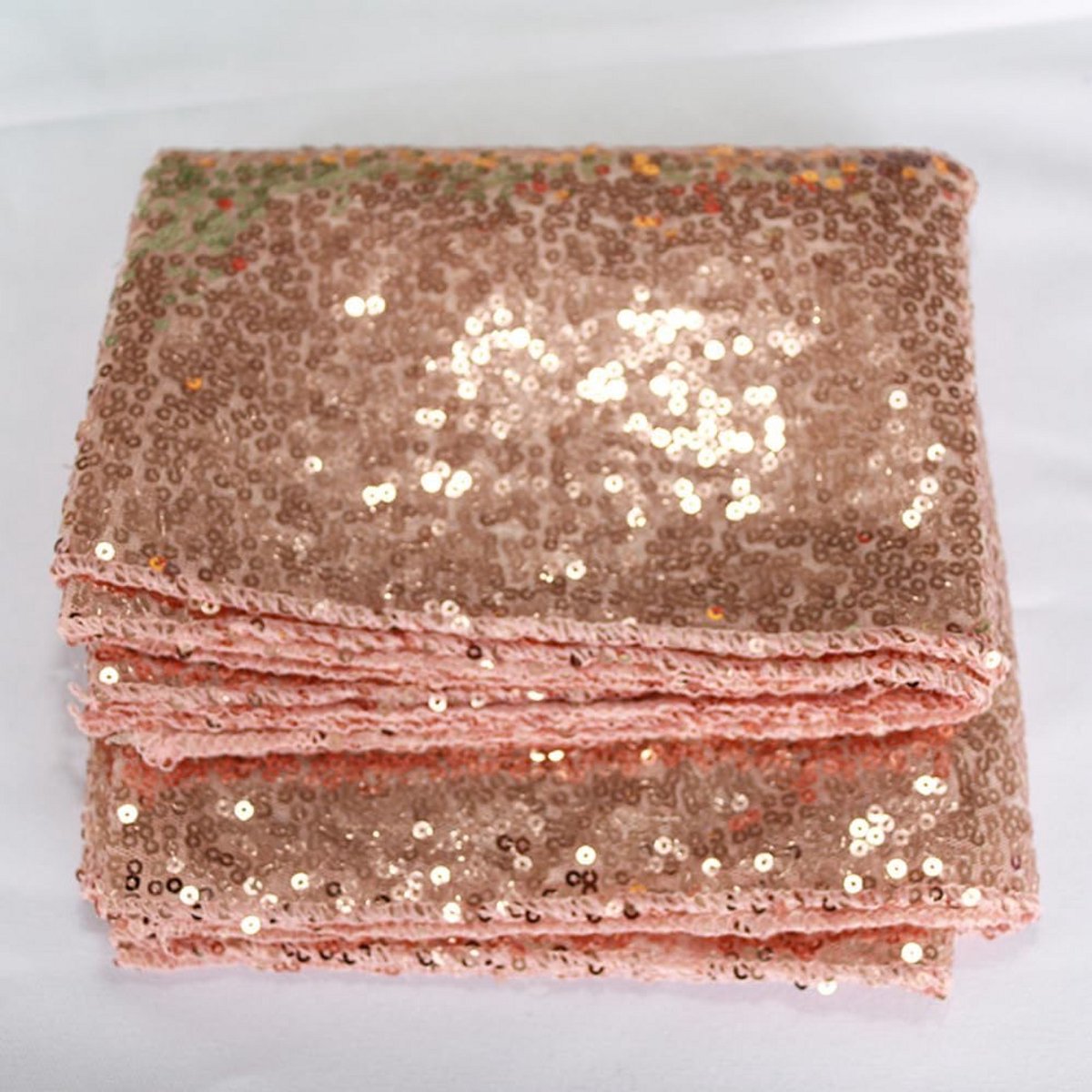 Rond Glitter Pailletten Tafelkleed Decoratief en Beschermend Polyester