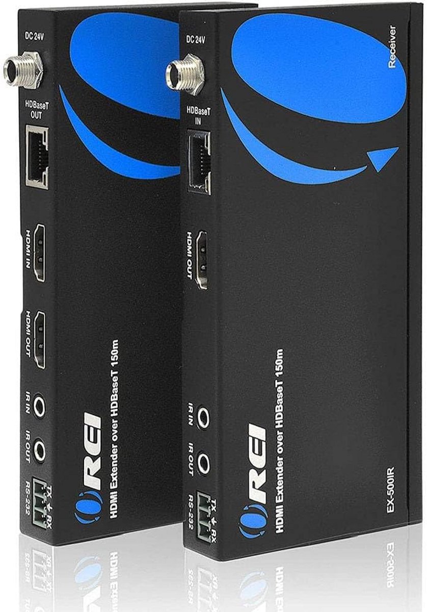 HDMI Verlengset tot 150 Meter over Ethernetkabel - Hoge Resolutie Video & Audio Extender