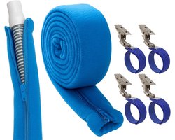 Isolerende CPAP Slanghoes met Klemmen voor Universele Bescherming en Comfort