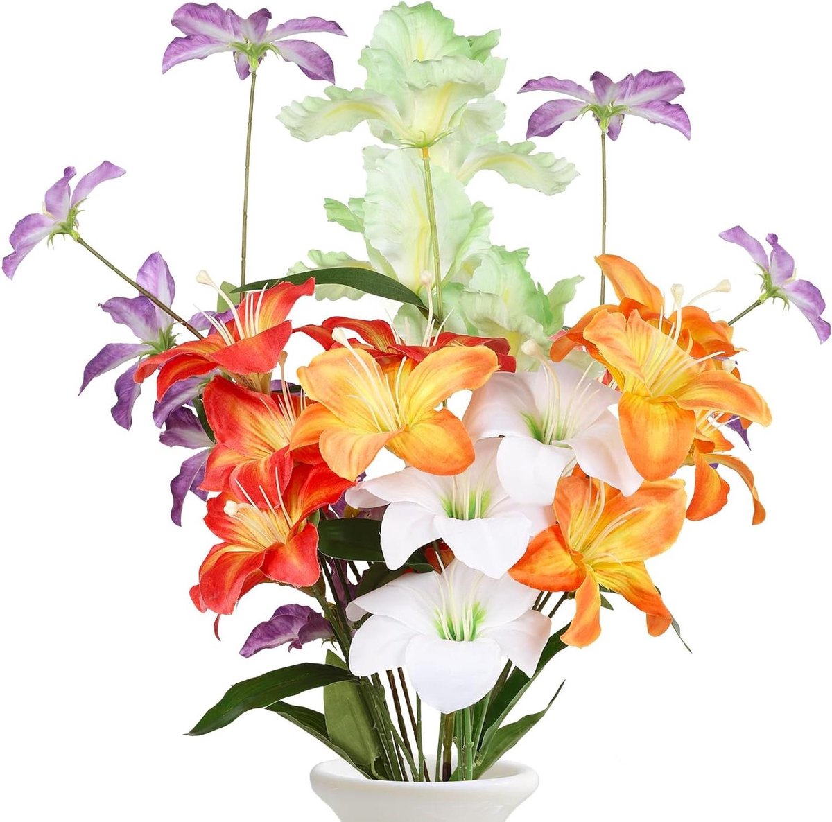 Iris Kunstbloemen met Realistische uitstraling voor Thuisdecoratie
