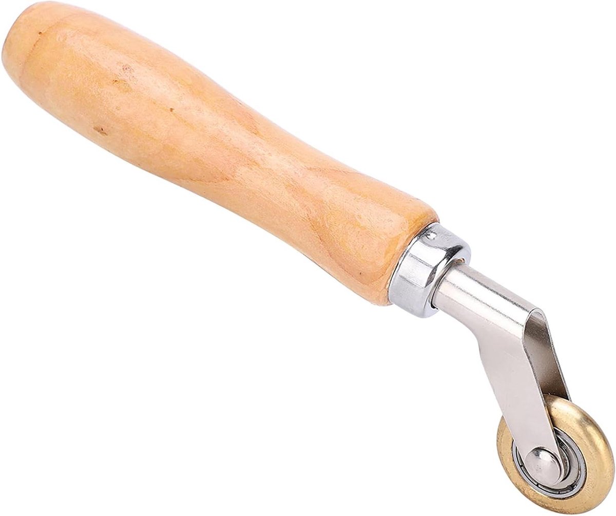 Rubberen rol met houten handvat voor voegenroller - 5 inch - handmatig daklassen - dakbede