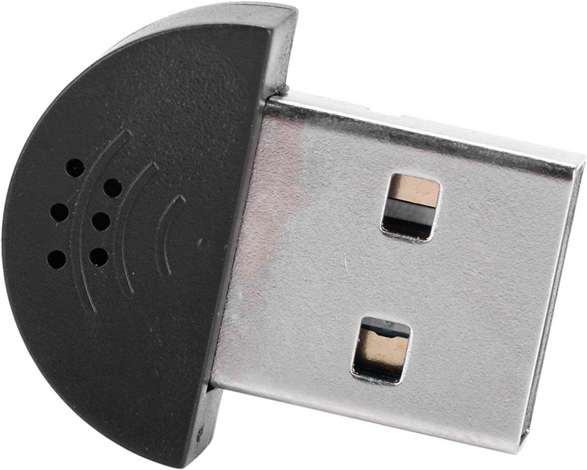 Omnidirectionele USB Microfoon voor PC en Laptop - Plug & Play Opname en Chat