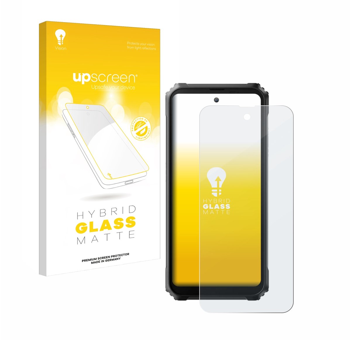 upscreen - Screenprotector voor Blackview BL9000 - Folie Beschermfolie Beschermglas matte