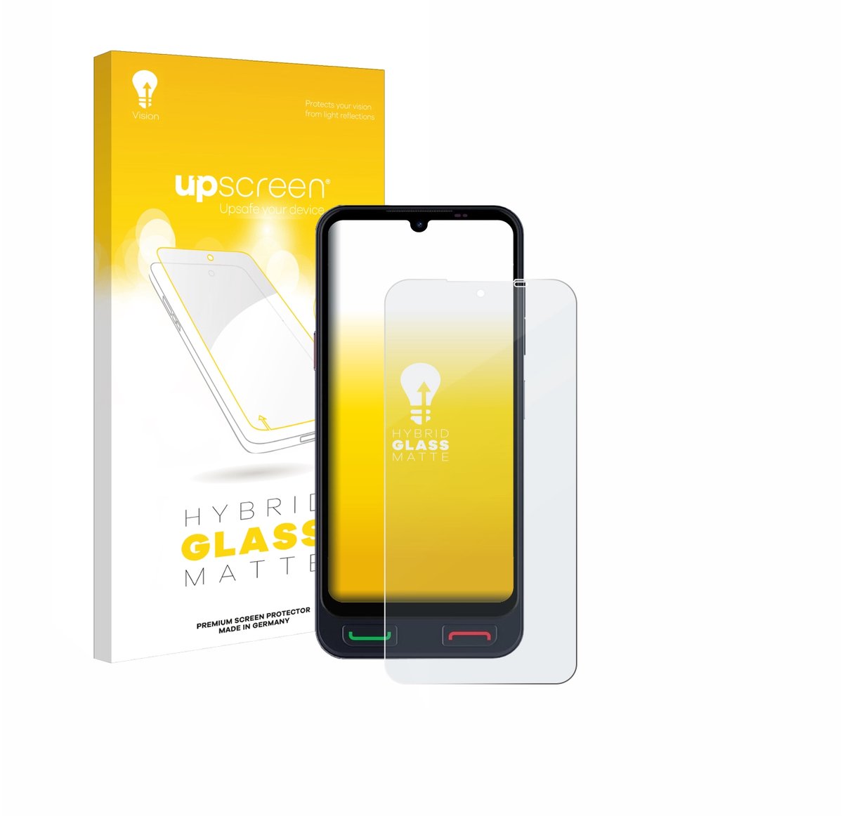 upscreen - Screenprotector voor SPC Zeus 2 Pro - Folie Beschermfolie Beschermglas matte