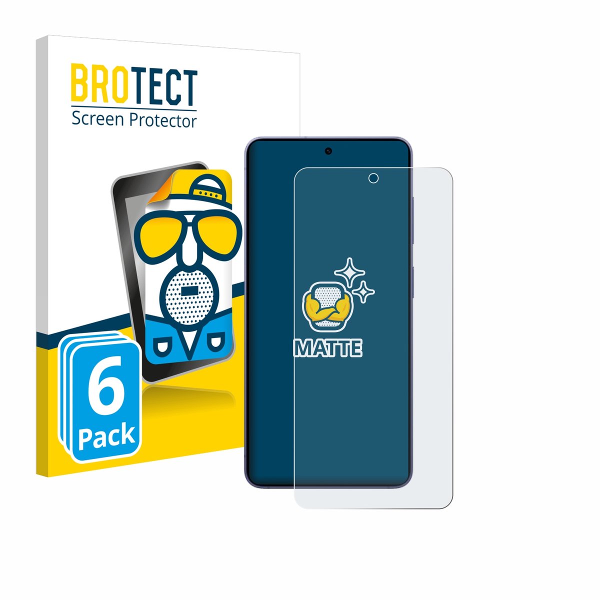 BROTECT - Screenprotector voor Samsung Galaxy S26 - Folie Beschermfolie matte 6 Stuks