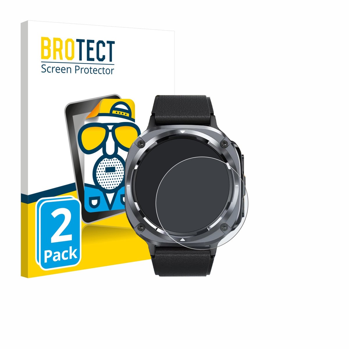 BROTECT - Screenprotector voor TIMU S90+ 1.48" - Folie Beschermfolie matte 2 Stuks