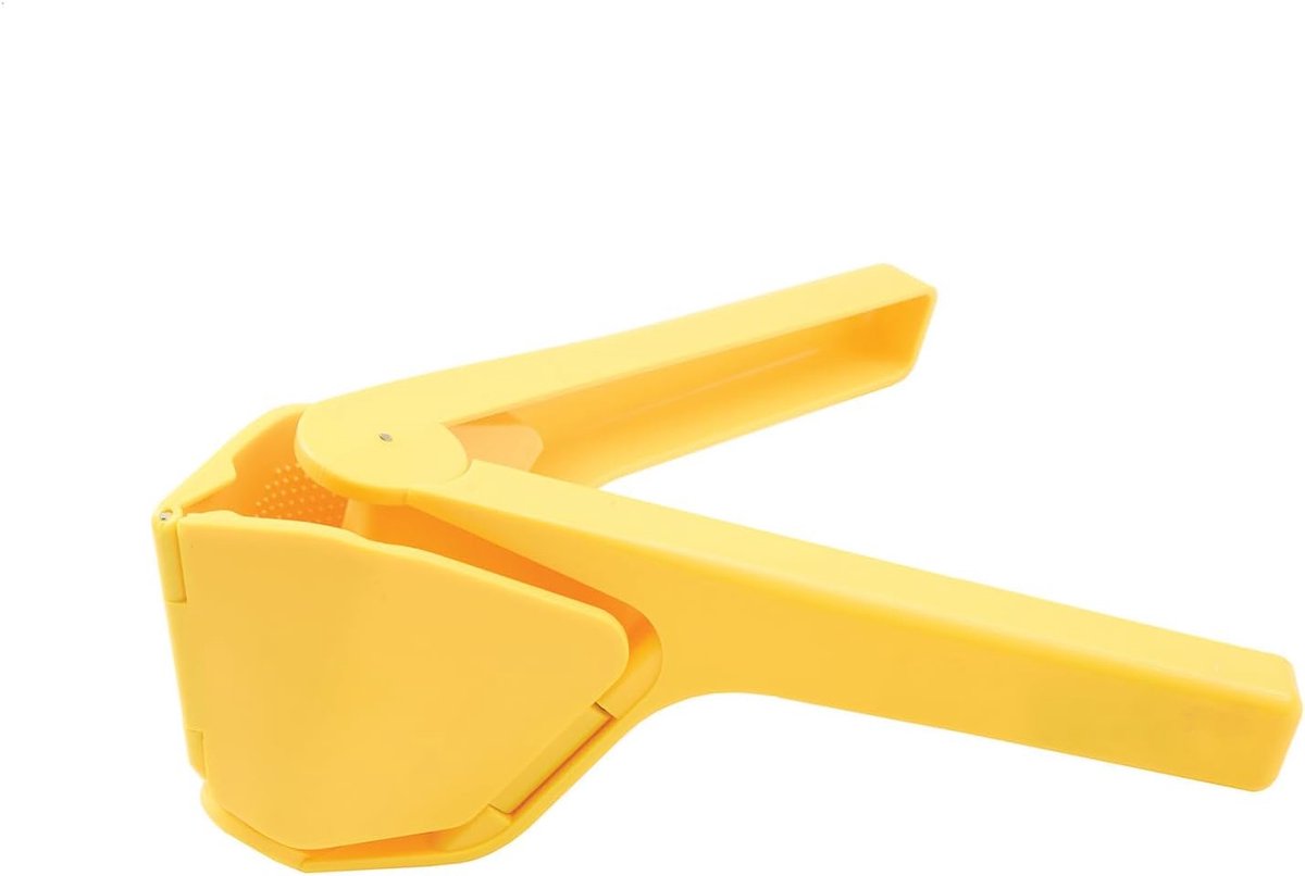 Citruspers - Fruithandpers - Verse Sapjes Maken - Slimme Hefboom Mechanisme - 22cm Lengte - Geel