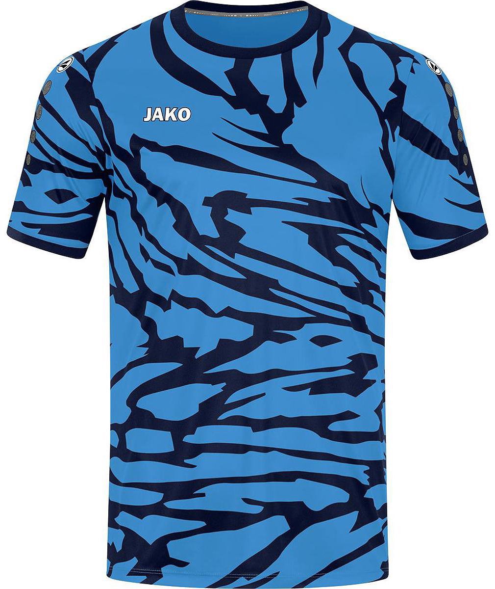 Jako Animal Shirt Korte Mouw Kinderen - Jako Blauw / Marine / Wit | Maat: 140