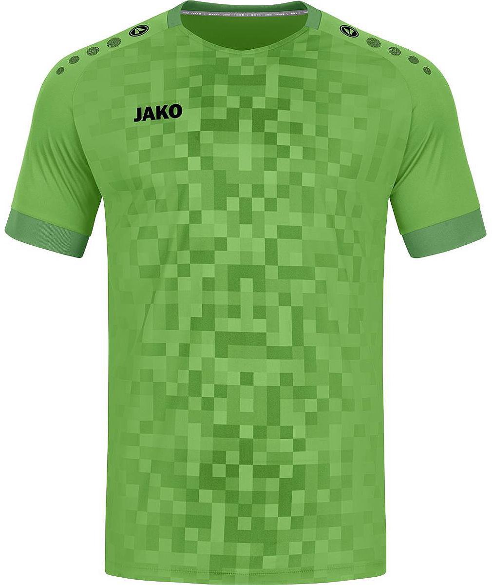 Jako Pixel Shirt Korte Mouw Kinderen - Zachtgroen | Maat: 140
