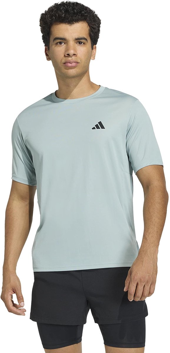 Adidas Shirt Workout Essentials Base Heren Blauw