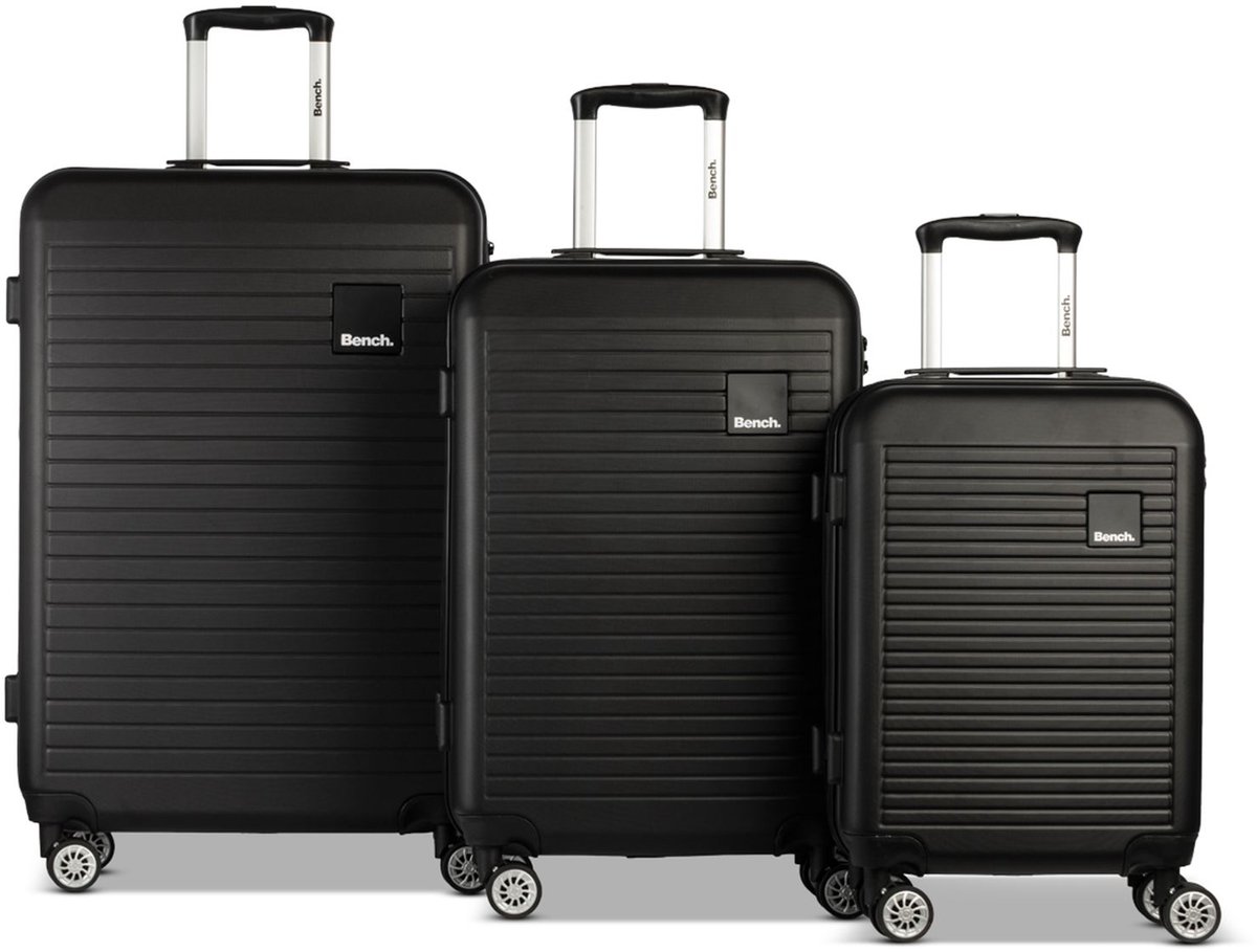 Bench. trolley Voyage Trolley-Set S / M / L Black zwart 55cm