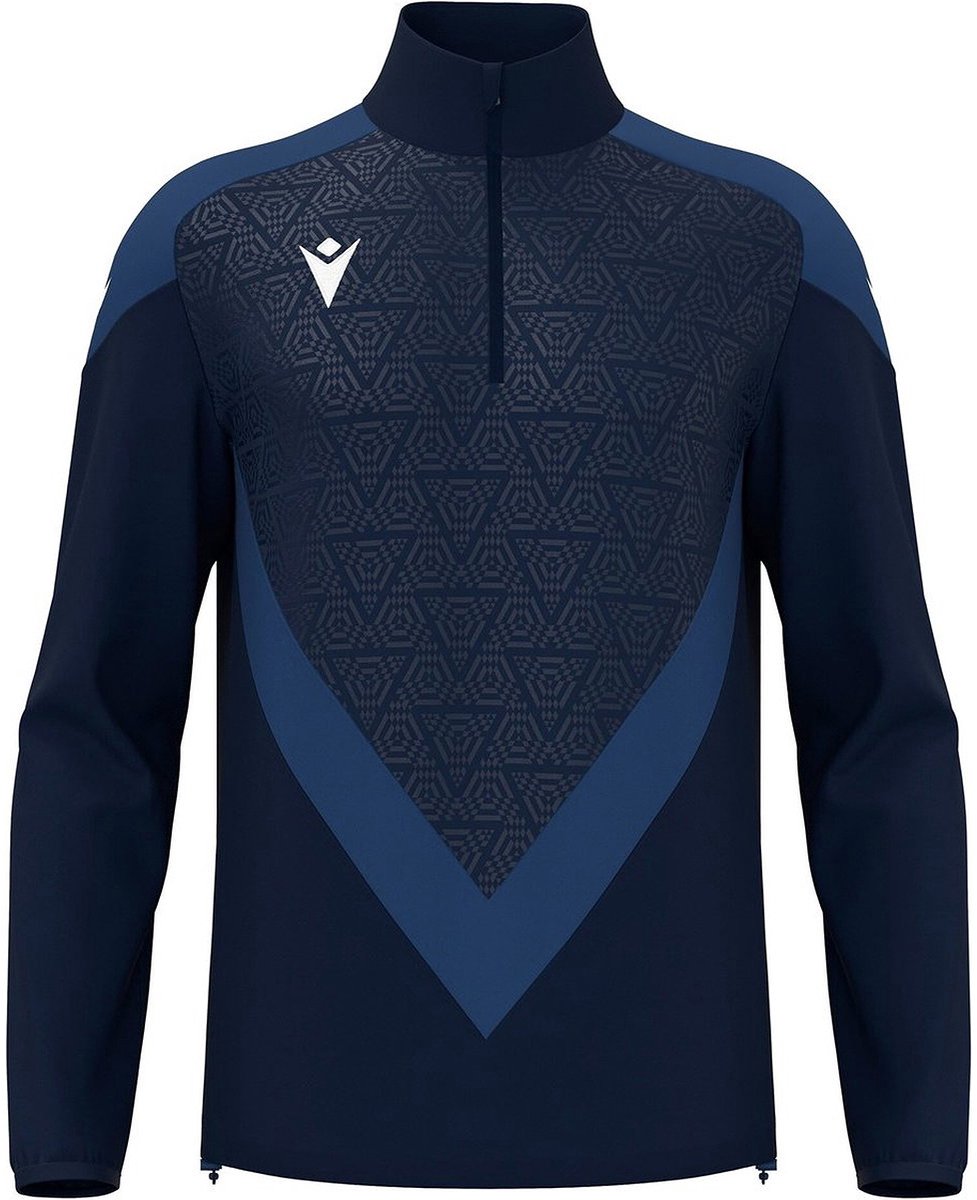 Macron Thunder Anduin Ziptop Heren - Marine | Maat: M
