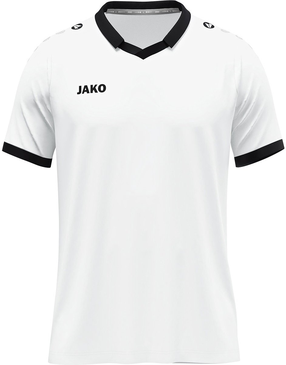 Jako Glory Shirt Korte Mouw Heren - Wit / Zwart | Maat: L