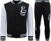 Survêtement Homme - Combinaison de jogging Adultes - 2822 - Zwart / Wit