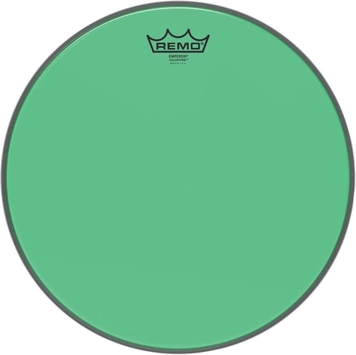 Drumvel - Percussie Vel - Muziek Maken - Eén Laags - 13 Inch - Groen