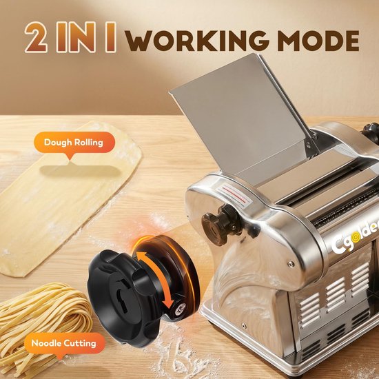 Pasta Machine - Pasta Maker - Pasta Tool - keuken hulpmiddel set van Merkloos — afbeelding 5