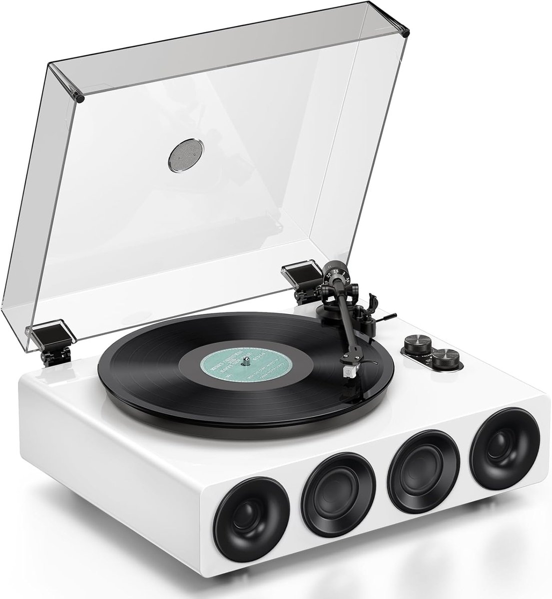 Retro Platenspeler Met Speakers – Ingebouwde Speakers – Platenspeler - lp muziek