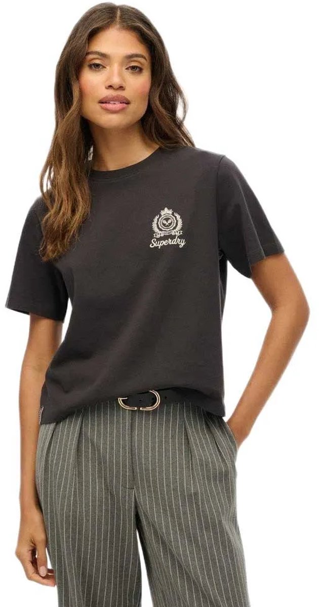 Superdry Country Club ruimvallend T-shirt Dames T-shirts Blackboard